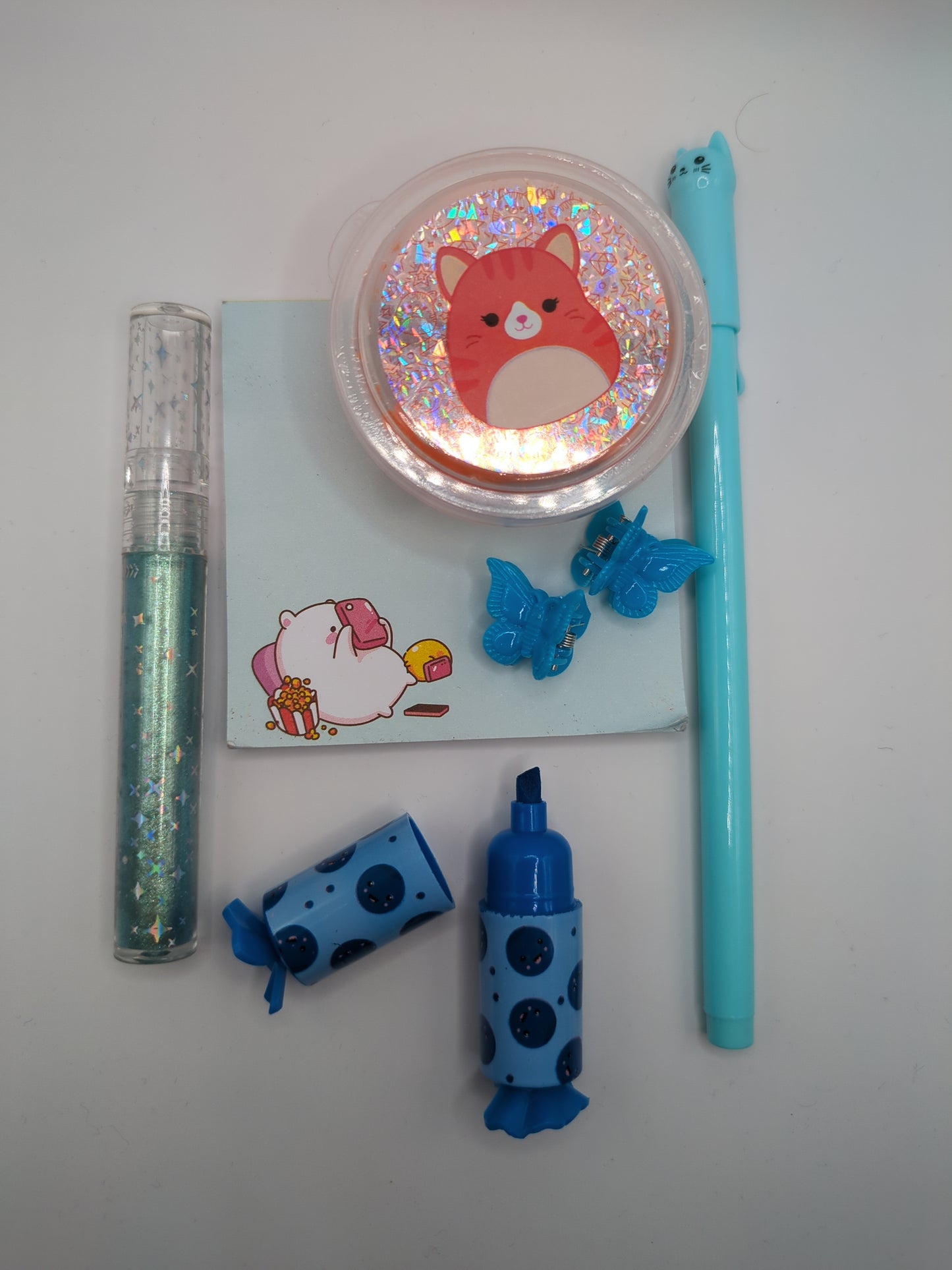 Small Blue Stationery Set