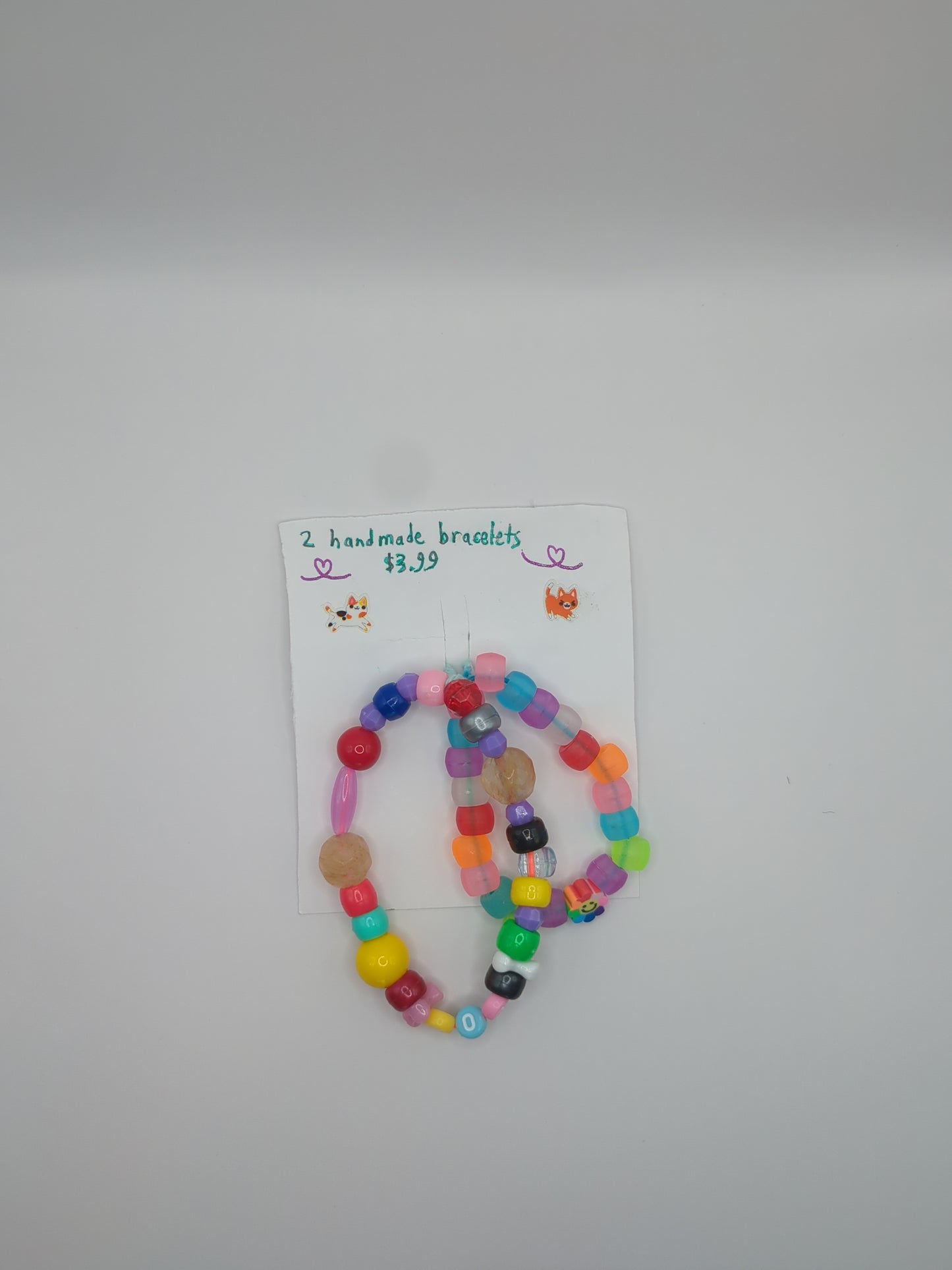 2 bracelets