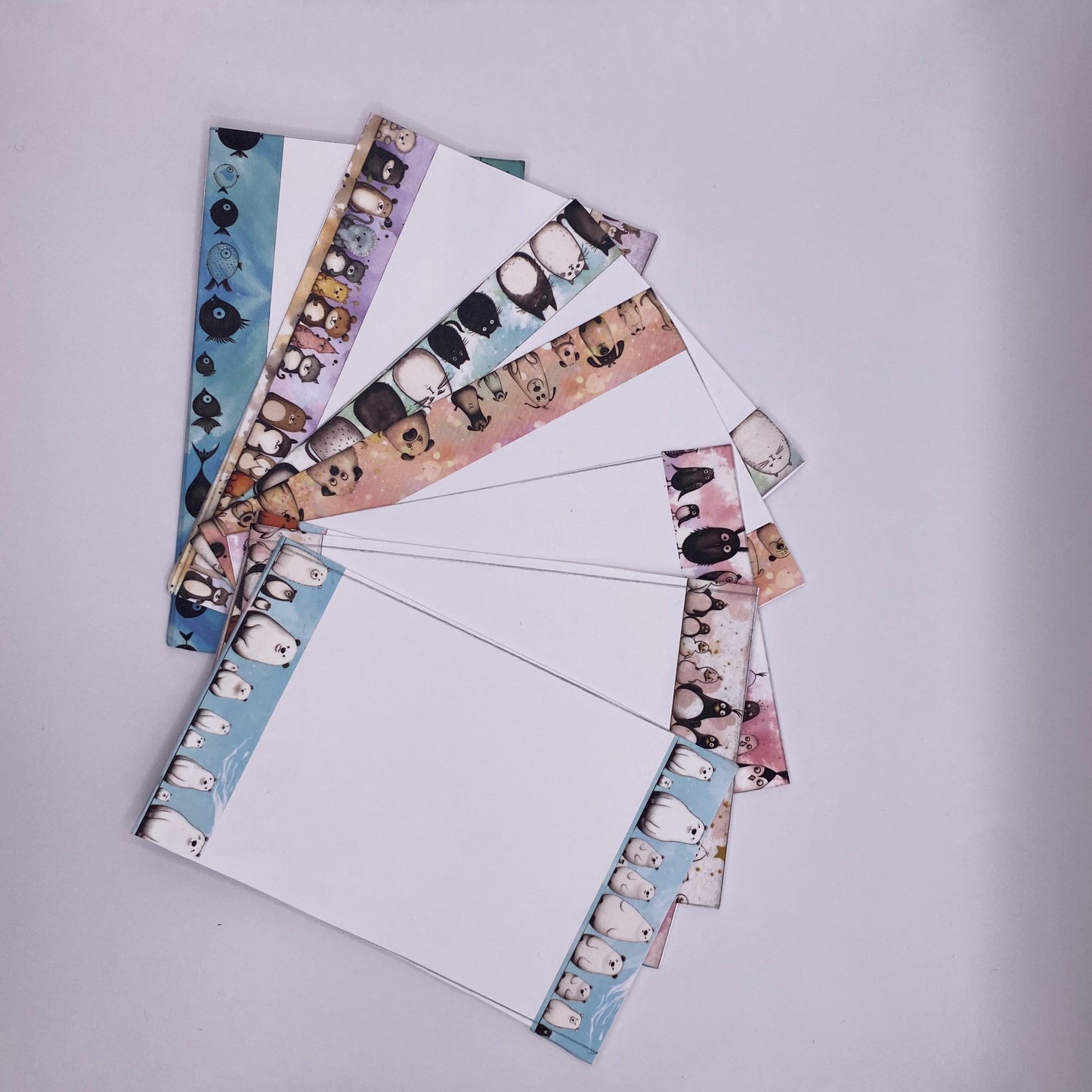 8pcs Animal Stationery