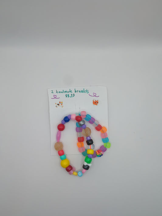 2 bracelets
